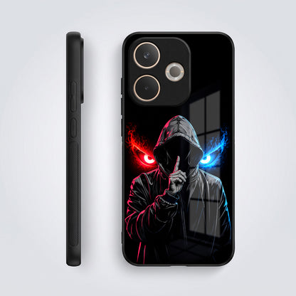 Oppo A5 Pro 5G Hooded Shadow Demon Acrylic Glass Back Case