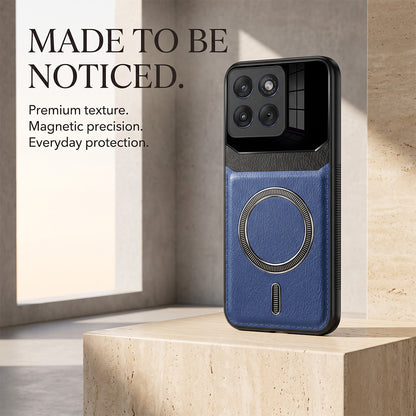 Motorola Edge 70 5G Premium Magsafe Magnetic Leather Lens Protective Case
