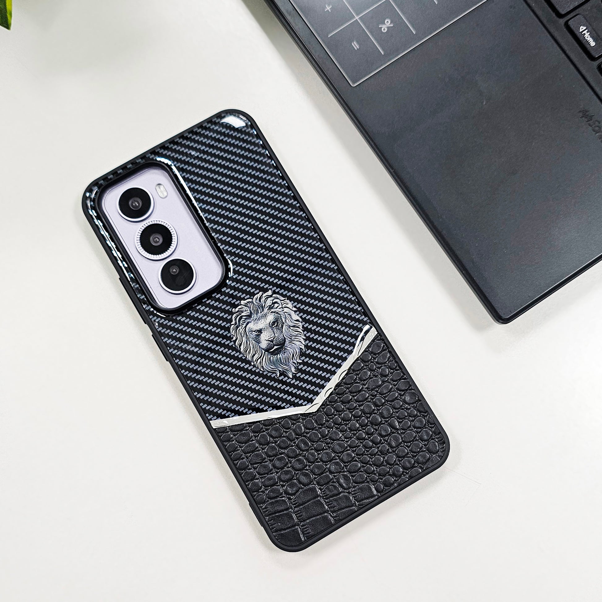 sliver reno 12 pro cover pattern back case