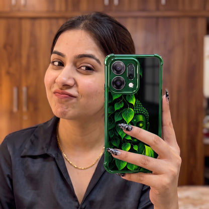 Oppo Reno 14 5G Buddha Bliss Airbags Printed Back Case