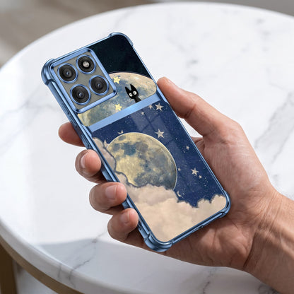 Motorola Edge 60 Pro 5G Moonlight Galaxy Dual-Tone Transparent Airbags Case
