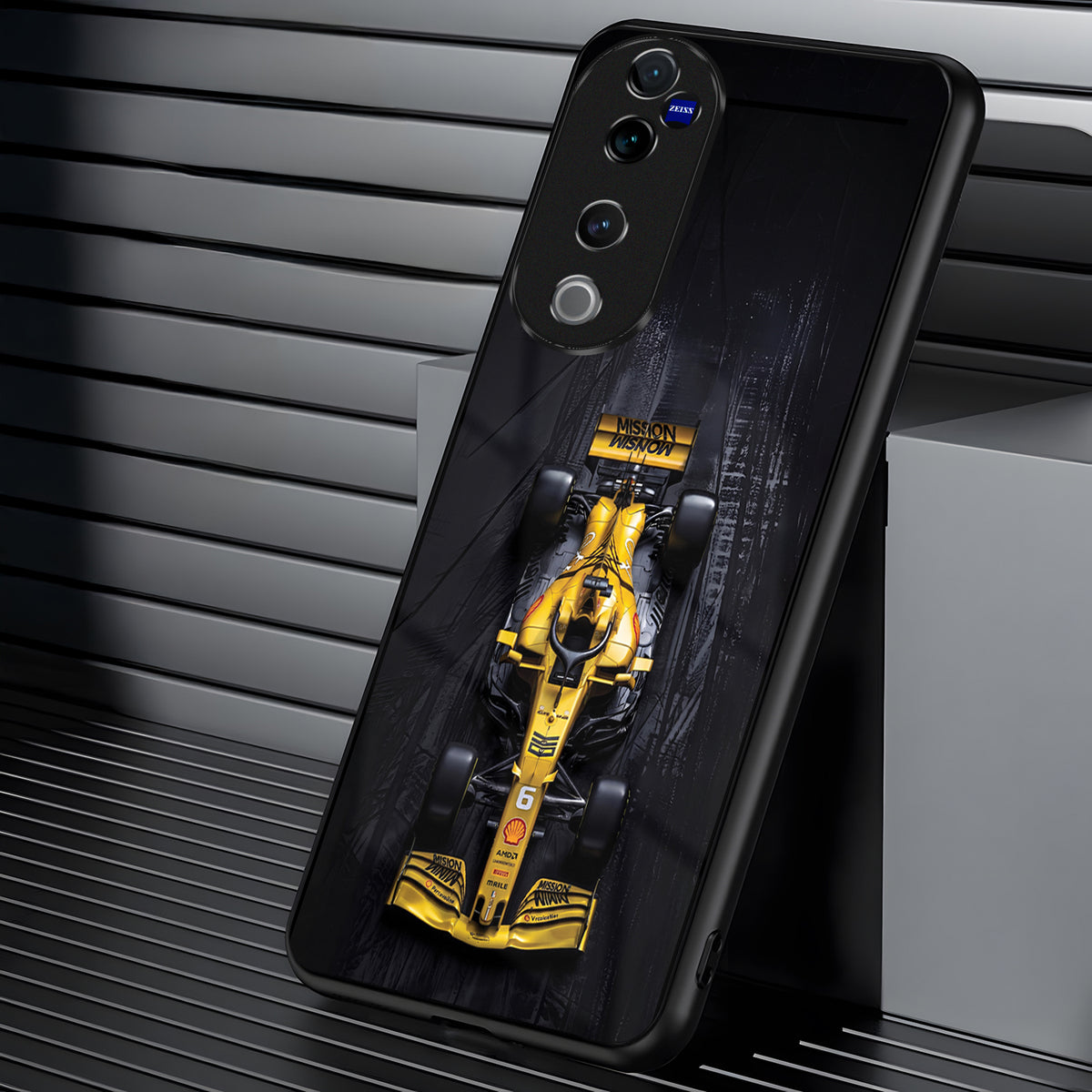 Vivo V40 Pro 5G F1 Racing Car Acrylic Glass Back Case