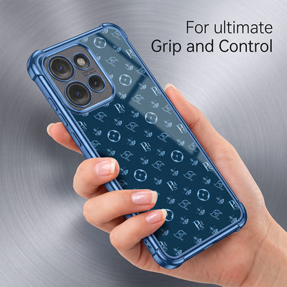 Motorola Edge 50 5G Luxury Monogram Blue Airbags Printed Back Case