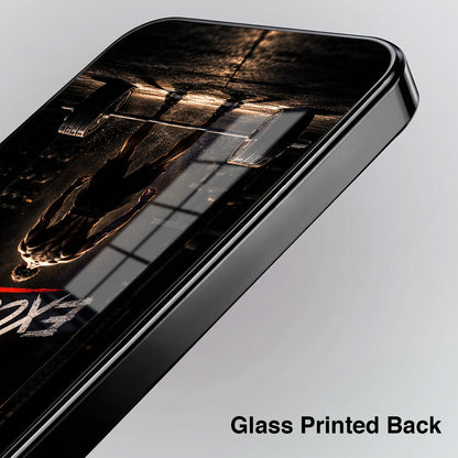 Redmi Note 15 Pro Plus 5G No Excuses Black Electroplated Glass Phone Back Case