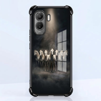 Vivo T5 Pro 5G Running Horses Airbags Printed Back Case