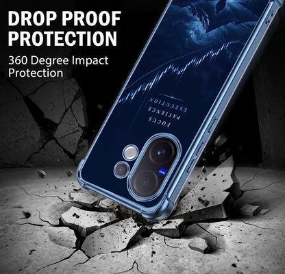 Vivo V60 5G Focus Airbags Printed Back Case