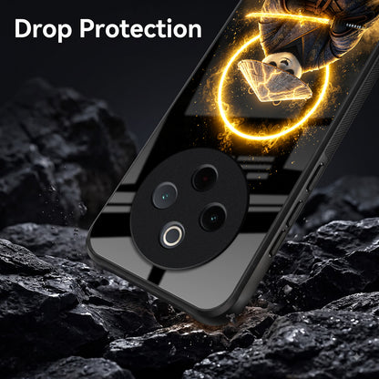 Vivo T4 5G Warrior Panda Acrylic Glass Back Case