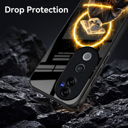 Vivo V40 Pro 5G Warrior Panda Acrylic Glass Back Case