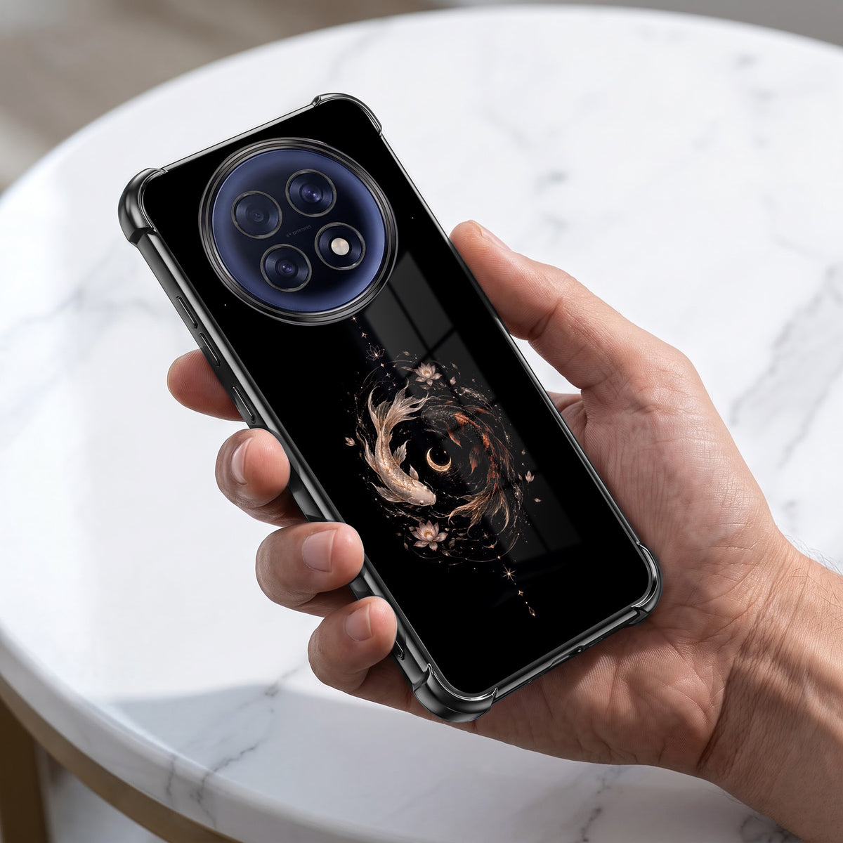 Oppo F31 Pro+ 5G Celestial Koi Airbags Printed Back Case