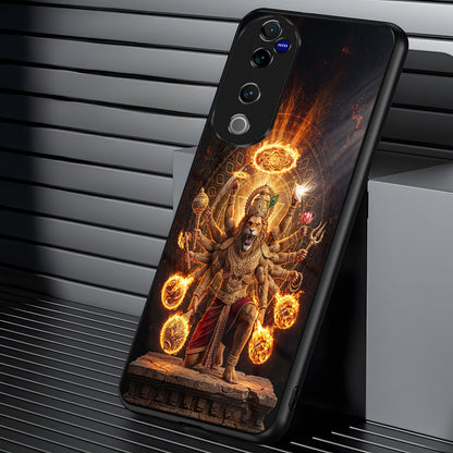 Vivo V40 Pro 5G Lord Narasimha Acrylic Glass Back Case