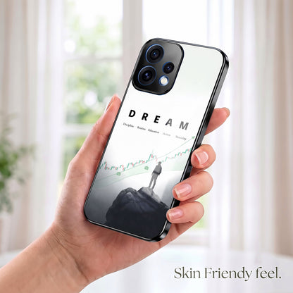 Oppo Reno 15 5G Dream Black Electroplated Glass Phone Back Case