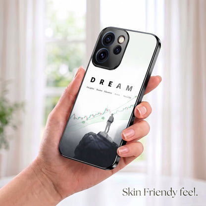 Oppo Reno 15 Pro Mini 5G Dream Black Electroplated Glass Phone Back Case