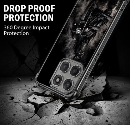 Motorola Edge 60 Pro 5G Bike Rider Airbags Printed Back Case