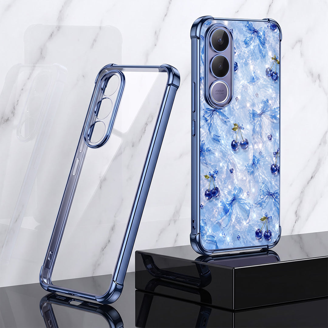 Vivo V70 FE 5G Blue Cherry Airbags Printed Back Case