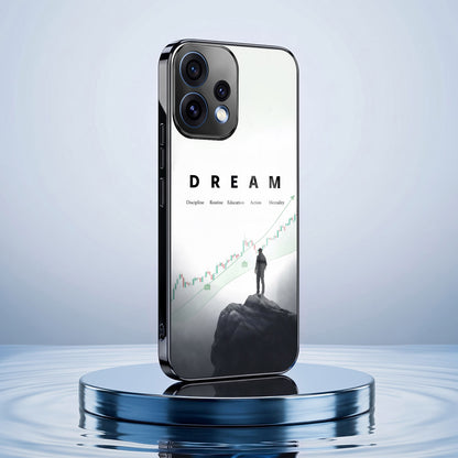 Oppo Reno 15 5G Dream Black Electroplated Glass Phone Back Case