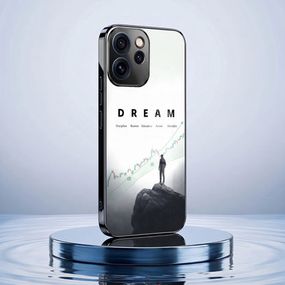 Oppo Reno 15 Pro Mini 5G Dream Black Electroplated Glass Phone Back Case