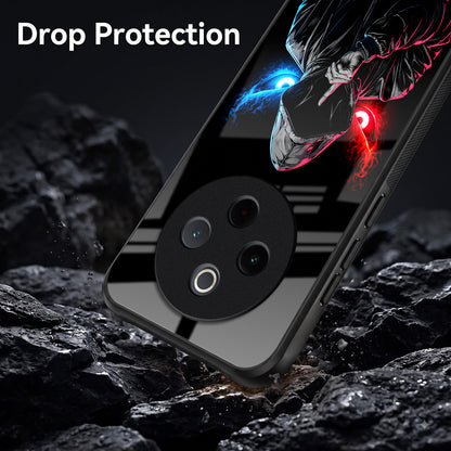 Vivo T4 5G Hooded Shadow Demon Acrylic Glass Back Case