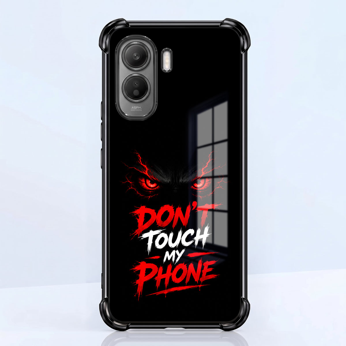 Vivo T5 Pro 5G Don't Touch My Phone Airbags Printed Back Case