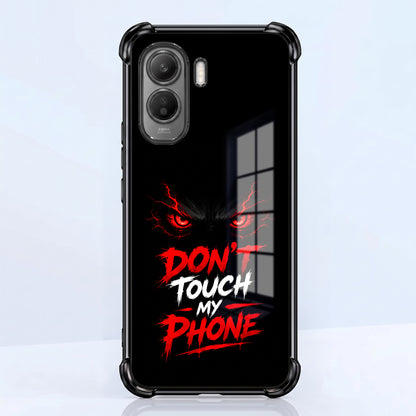 Vivo T5 Pro 5G Don't Touch My Phone Airbags Printed Back Case