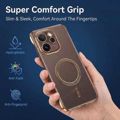 Oppo Reno 15 Pro 5G Frameless MagSafe Shockproof Case
