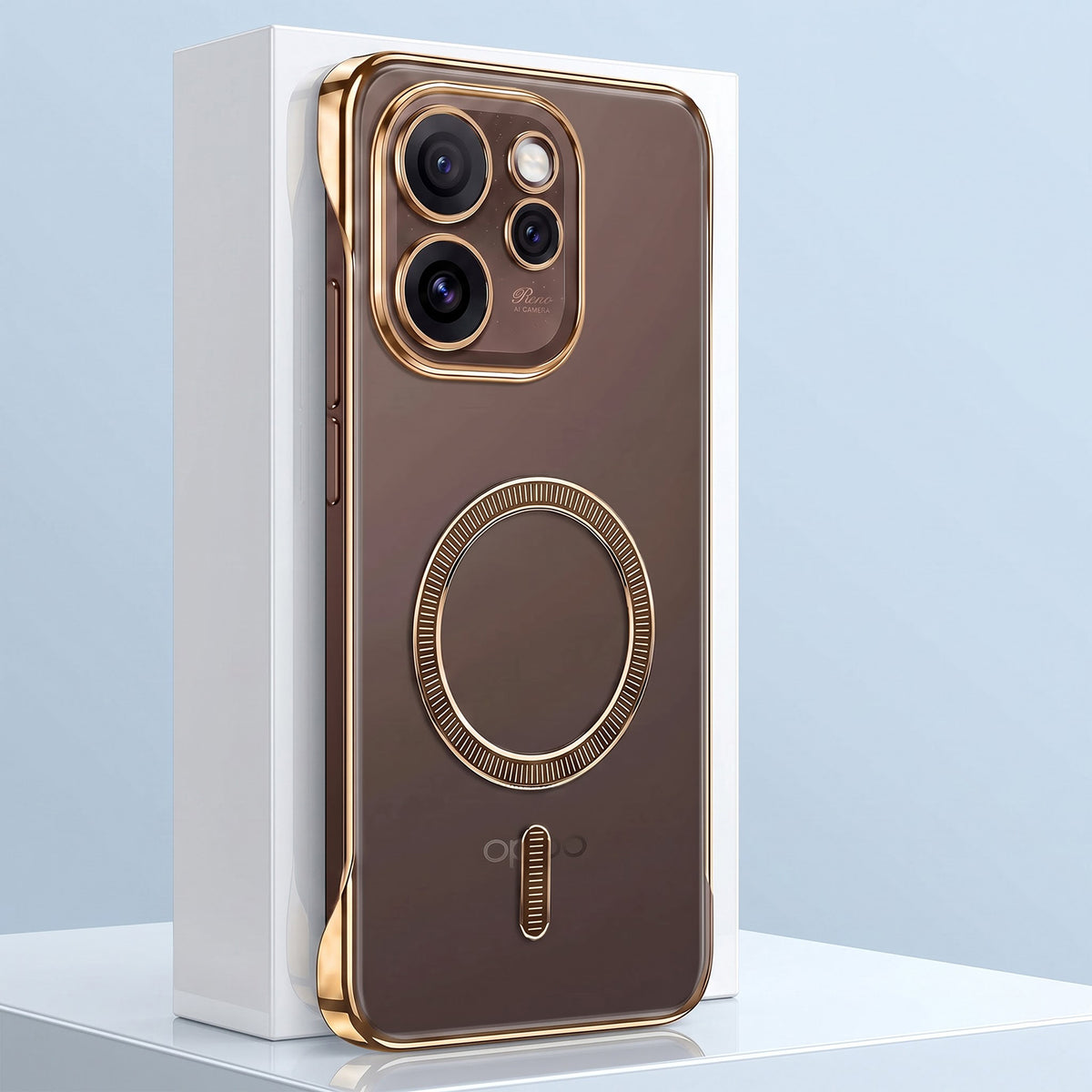Oppo Reno 15 Pro 5G Frameless MagSafe Shockproof Case