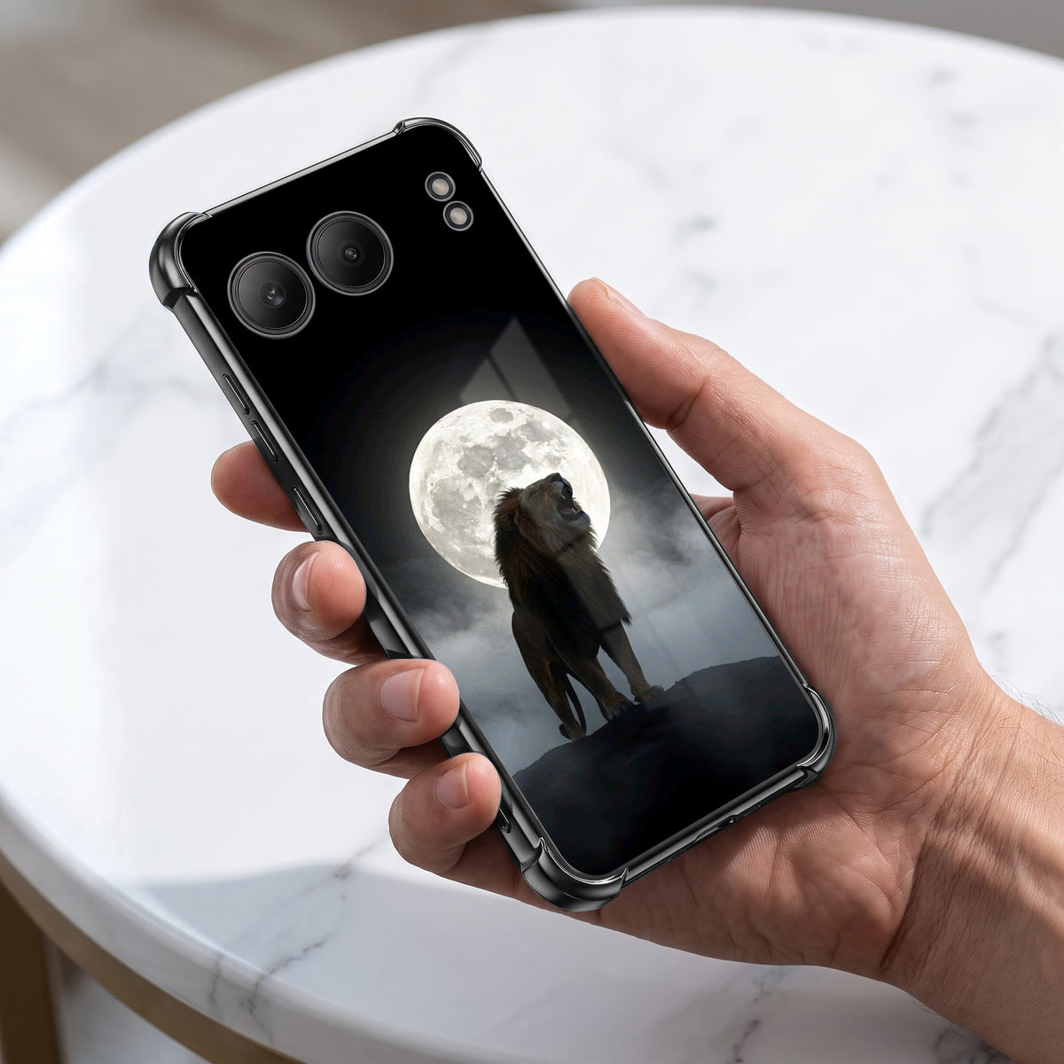 One Plus Nord 4 5G Lunar Wolf Airbags Printed Back Case