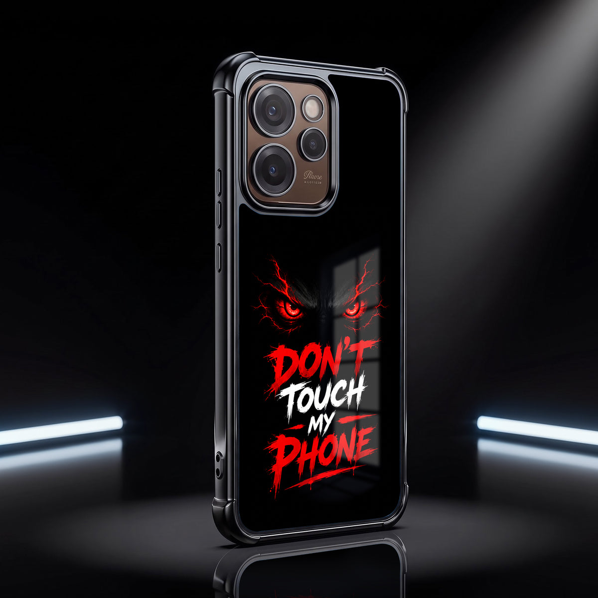 Oppo Reno 15 Pro Mini 5G Don't Touch My Phone Airbags Printed Back Case