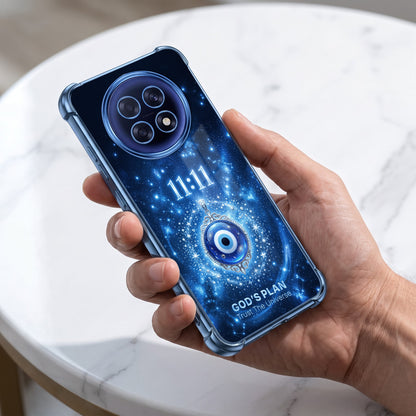 Oppo F31 Pro+ 5G Premium God’s Plan Evil Eye Airbags Printed Back Case