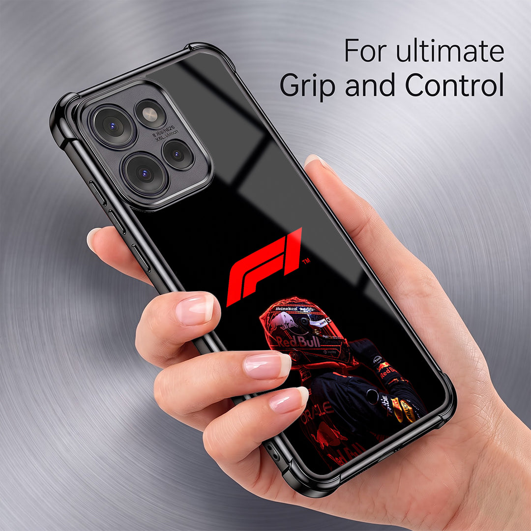 Motorola Edge 50 5G F1 Rider Airbags Printed Back Case
