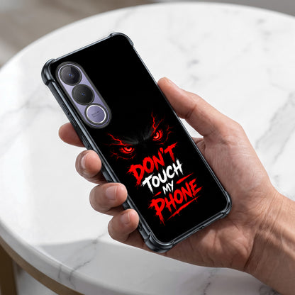 Vivo V70 FE 5G Don't Touch My Phone Airbags Printed Back Case