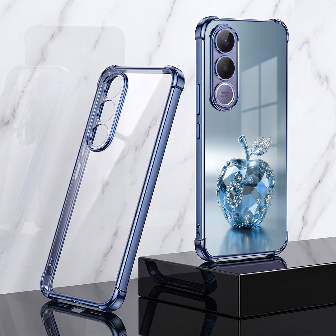 Vivo V70 FE 5G Blue Apple Airbags Printed Back Case