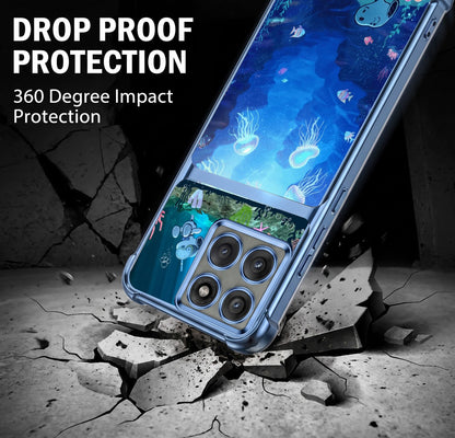 Motorola Edge 60 Pro 5G Mystic Jellyfish Dual-Tone Transparent Airbags Case