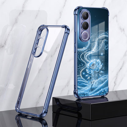 Vivo V70 FE 5G Blue Rose Airbags Printed Back Case