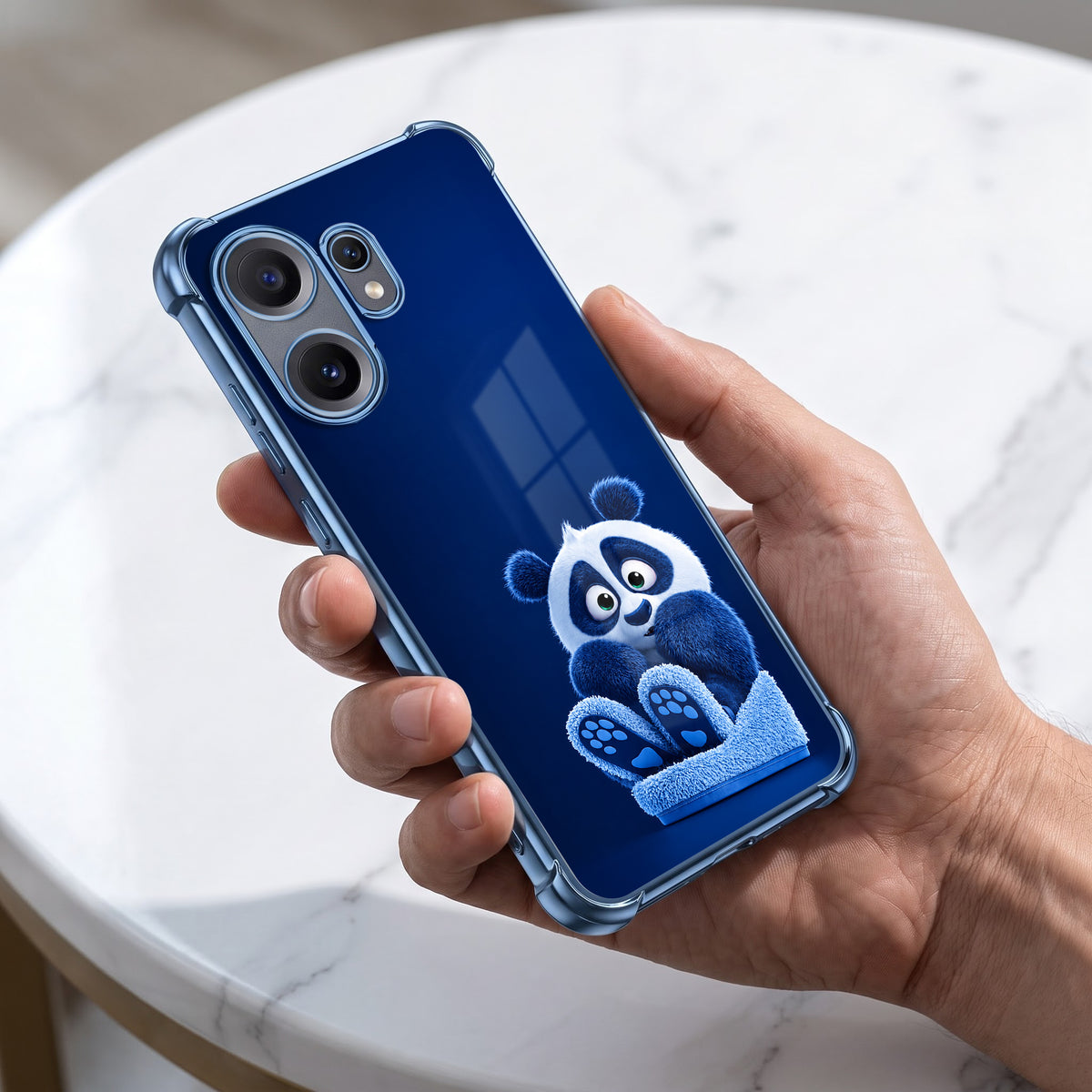 Nothing Phone 2 Pro 5G Cute Panda Airbags Printed Back Case