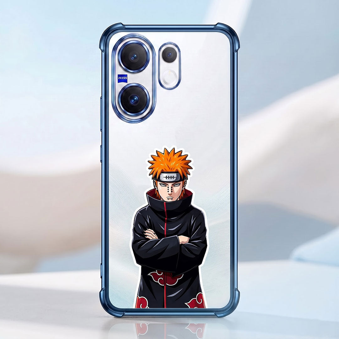 Vivo X200 FE 5G Premium 3D Spot UV Anime Sticker Shockproof Airbags Case
