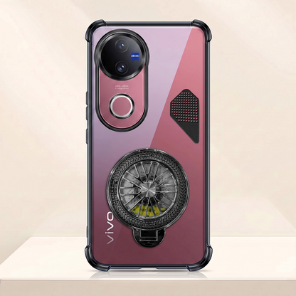 Vivo V50 5G Stress Buster Wheel Shockproof Airbag Heat-Dissipation Case