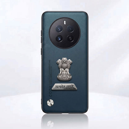 Realme 12 Pro+ 5G Satyamev Jayate 2-in-1 Emblem Vegan Leather Back Case