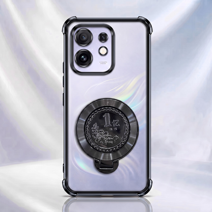 Oppo Reno 16 5G Premium Billion Wheel Rotating Shockproof Airbags Case