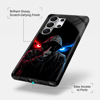 Samsung Galaxy S25 Ultra 5G Hooded Shadow Demon Protective Case