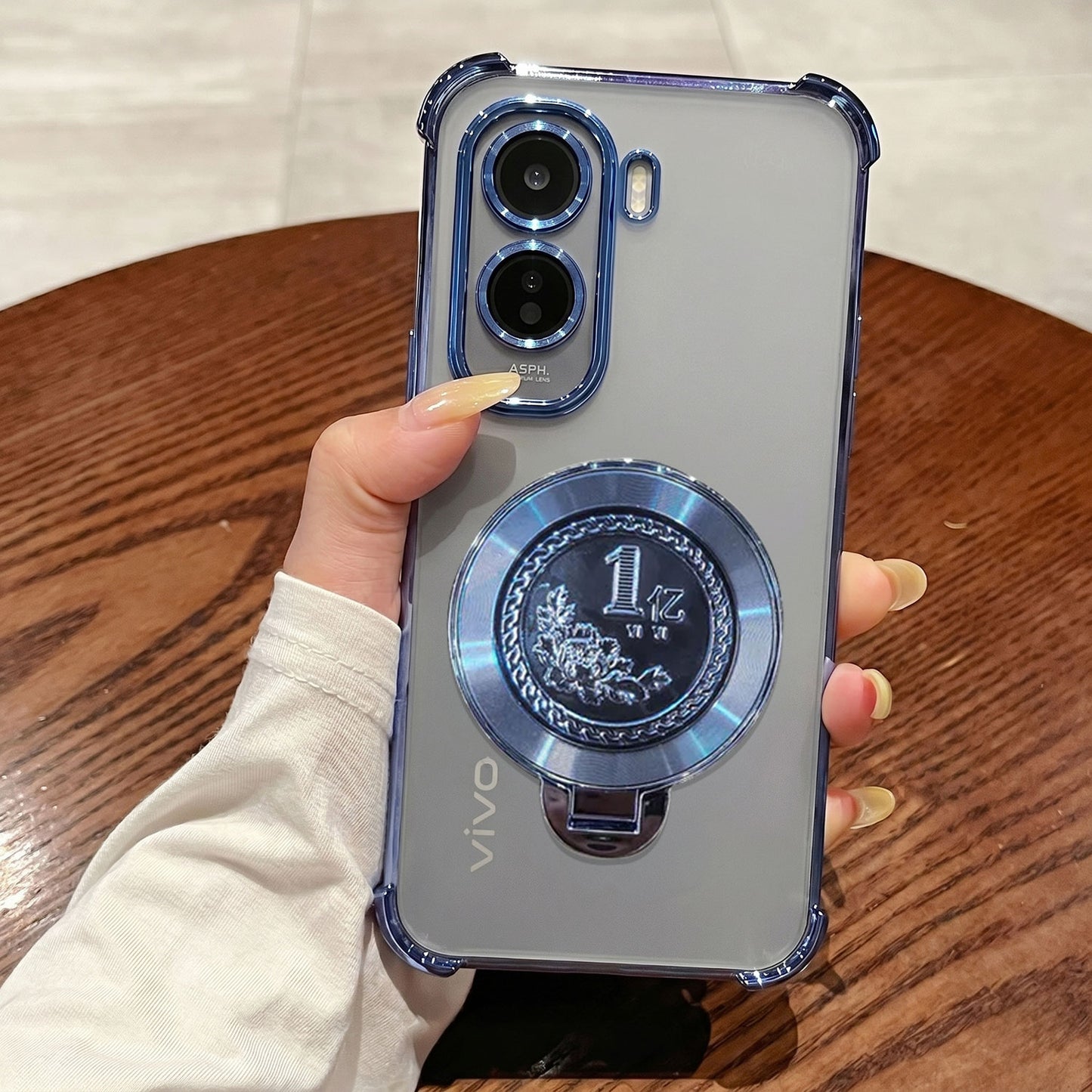Vivo T5 Pro 5G Premium Billion Wheel Rotating Shockproof Airbags Case