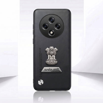 Oppo F27 Pro+ 5G Satyamev Jayate 2-in-1 Emblem Vegan Leather Back Case