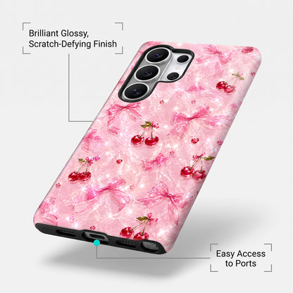 Samsung Galaxy S24 Ultra 5G Pink Cherry Blossom Protective Case