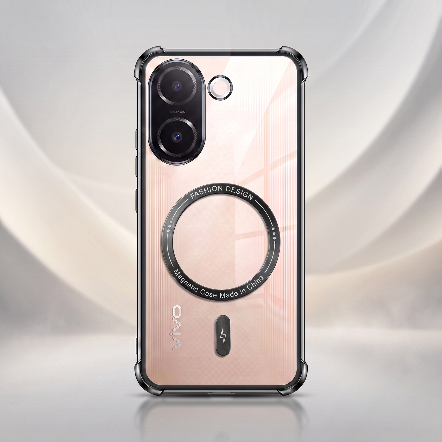 Vivo V60e 5G Premium Magnetic MagSafe Shockproof Airbag Case (2.O)