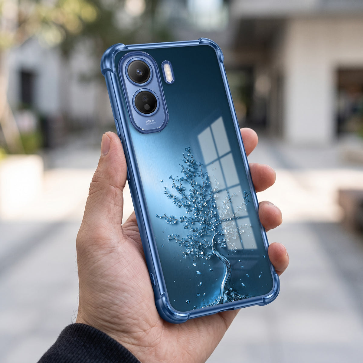 Vivo T5 Pro 5G Faith Tree Airbags Printed Back Case