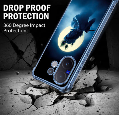 Vivo V60 5G Midnight Krishna Airbags Printed Back Case