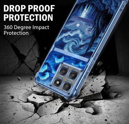Motorola Edge 60 Pro 5G Midnight Ocean Dual-Tone Transparent Airbags Case