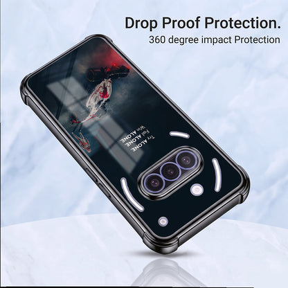 Nothing Phone 3a 5G F1 Alone Airbags Printed Back Case
