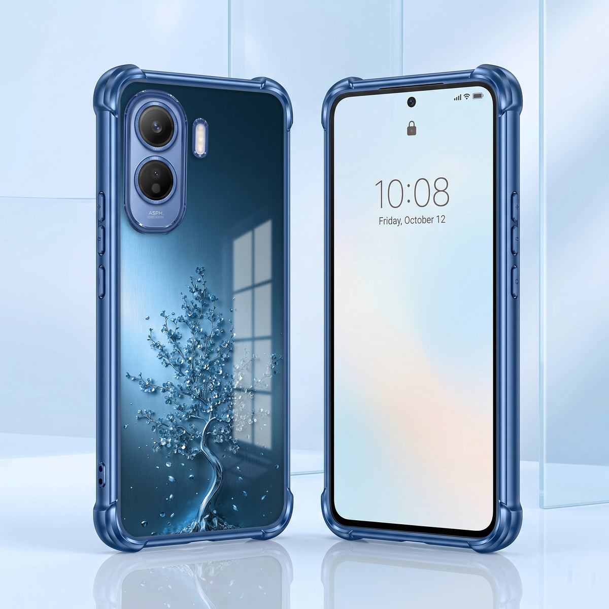 Vivo T5 Pro 5G Faith Tree Airbags Printed Back Case