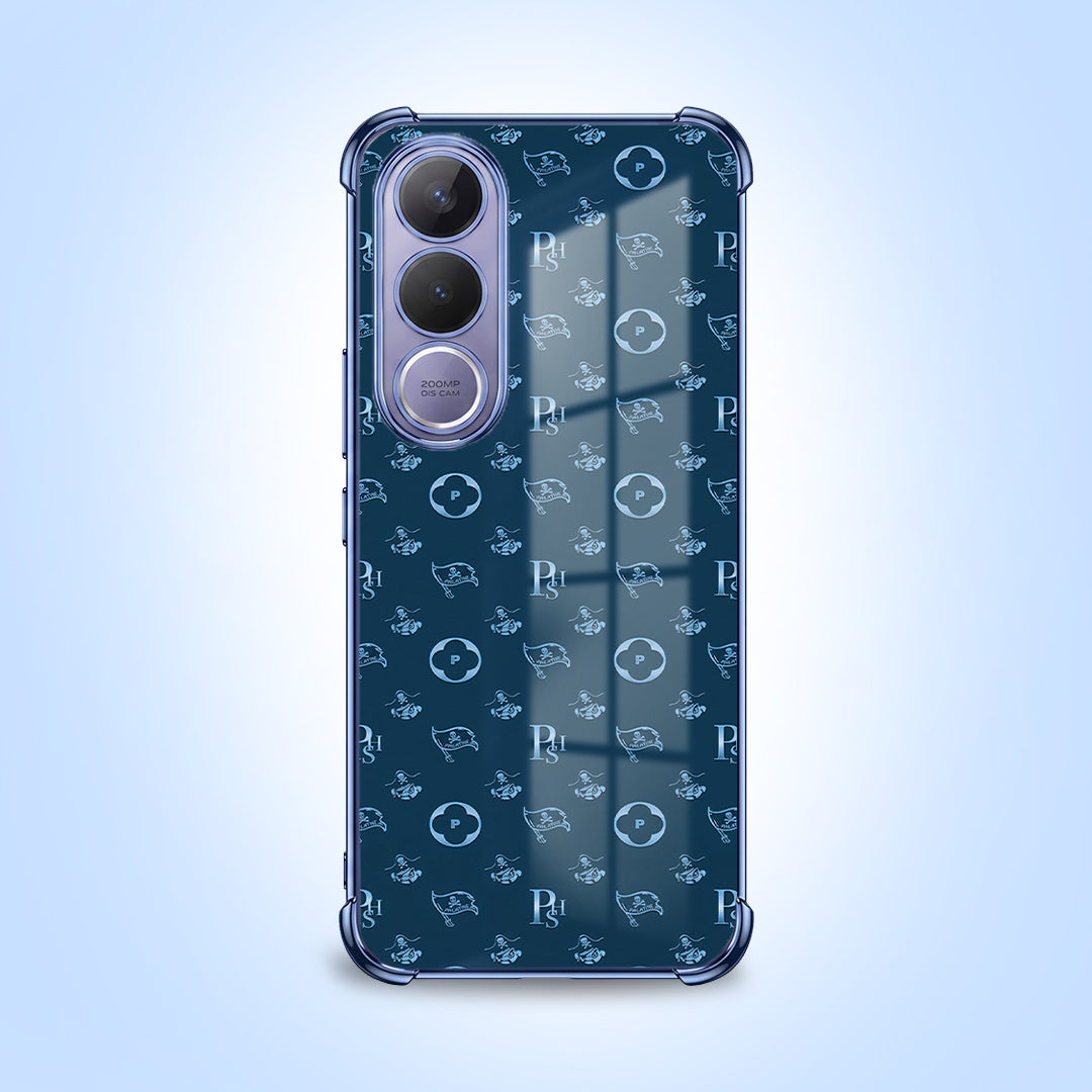 Vivo V70 FE 5G Luxury Monogram Blue Airbags Printed Back Case