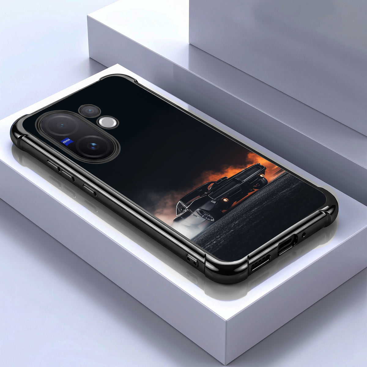 Vivo V60 5G Shadow Drive Airbags Printed Back Case